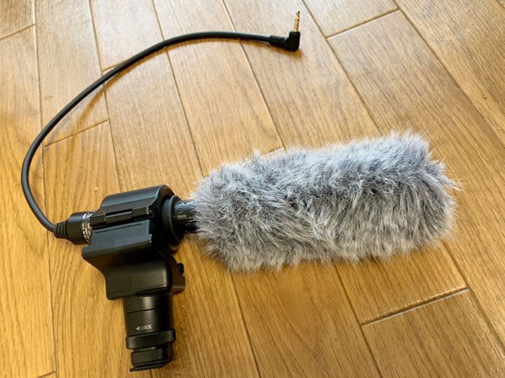 SONY 説明書付き　「ショットガンマイクロホン ECM-CG60 J 」