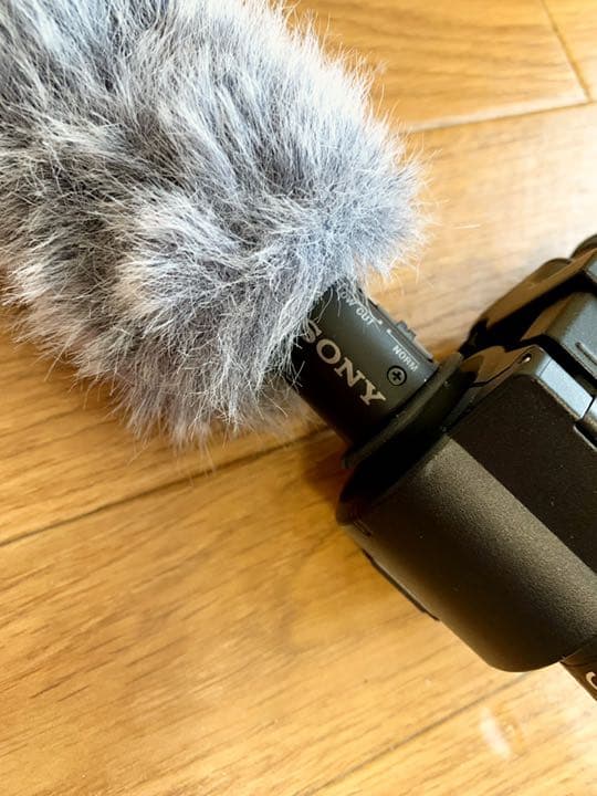 SONY 説明書付き　「ショットガンマイクロホン ECM-CG60 J 」