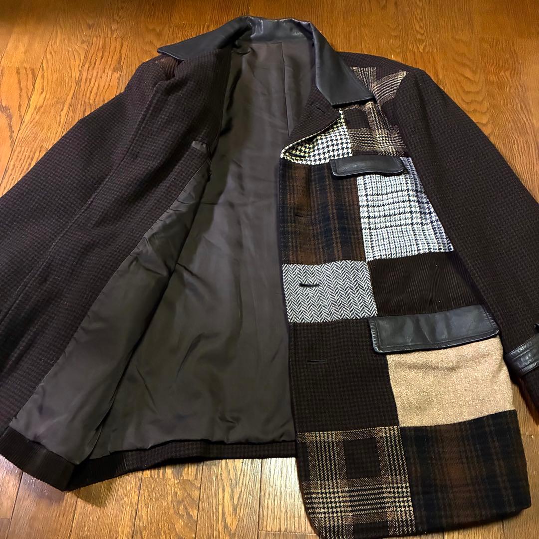 ISSEY MIYAKE DUETRIO パッチワーク ジャケット M