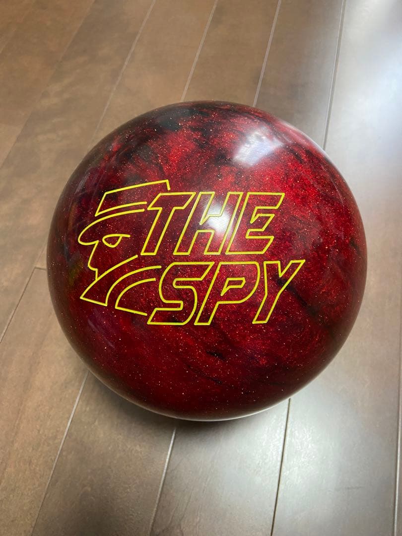 美品　ザスパイ　ボウリング　ボール　15ポンド　プラグ済み　スペア
