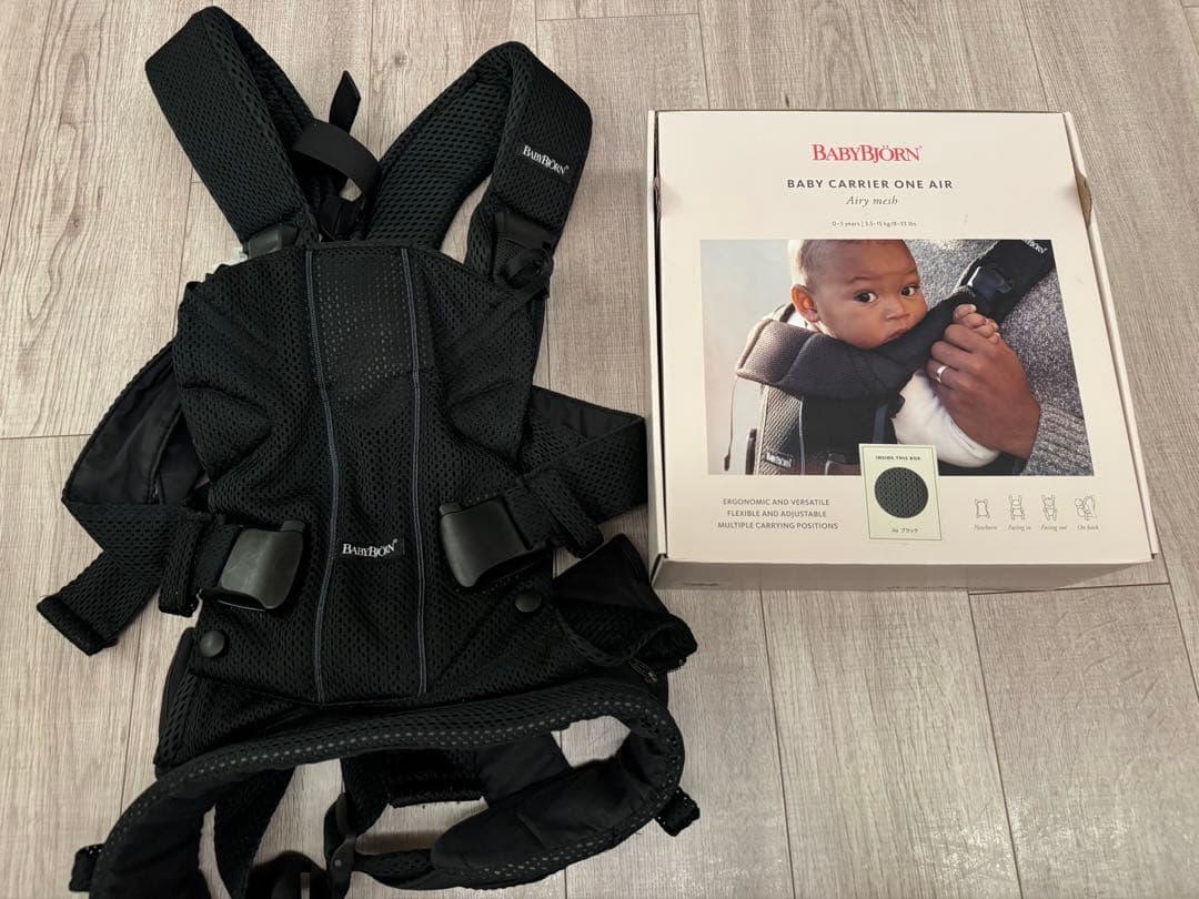 BabyBjörn 抱っこ紐 ONE KAI ブラック