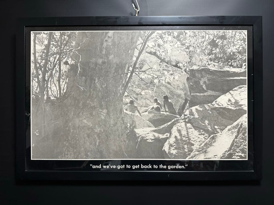 NUDE PUBLIC BIG SUR CALIF 60S ヴィンテージポスター