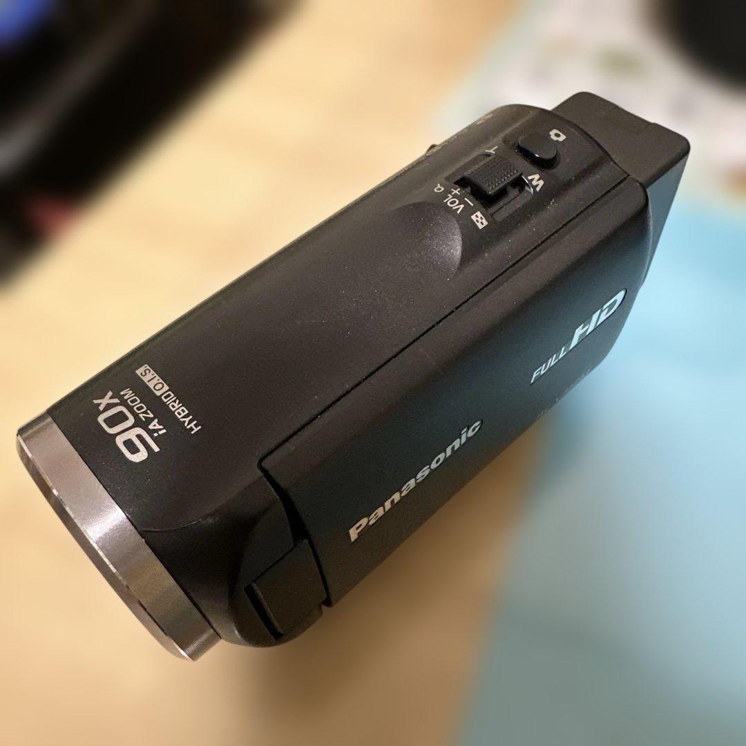 バッテリーなし　Panasonic HC-V360M ビデオカメラ 本体 黒