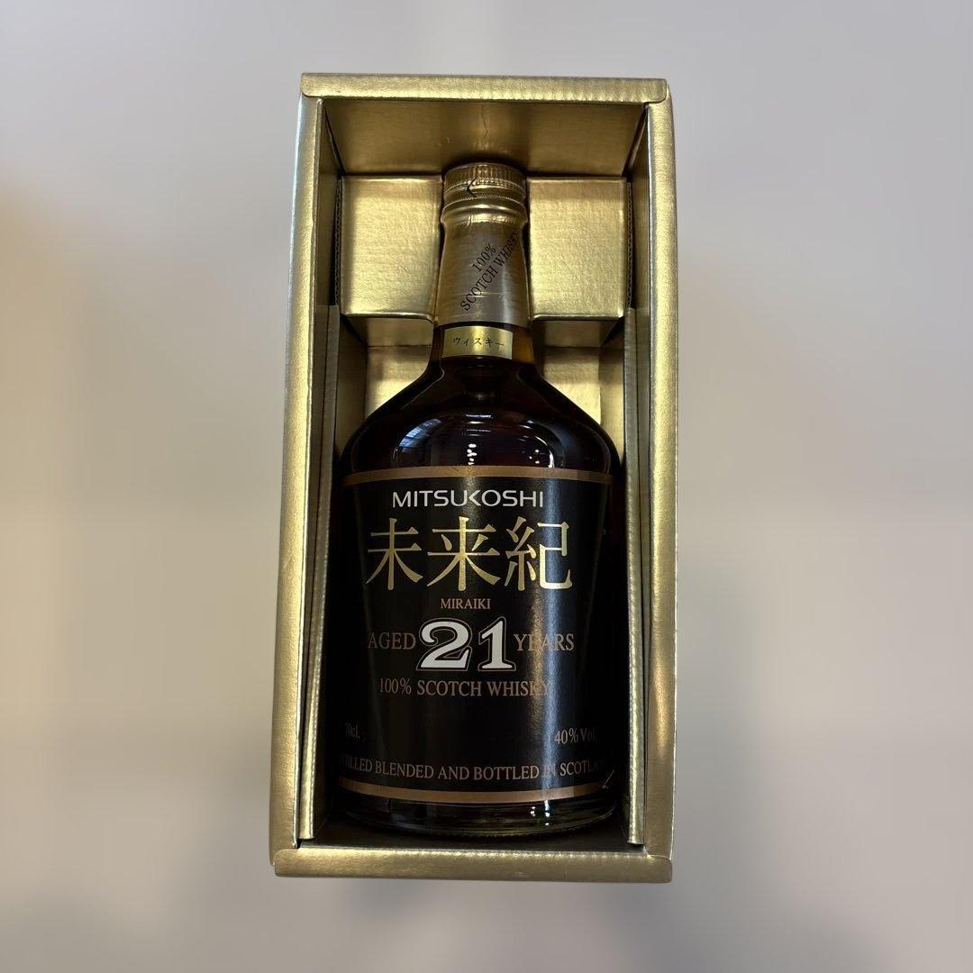 MITSUKOSHI 未来紀 21年 100%スコッチウイスキー