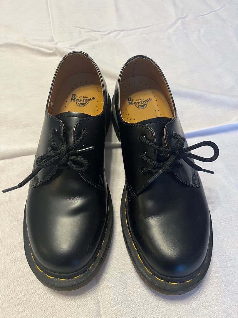 Dr. Martens ブラック レースアップシューズ　24.5cm
