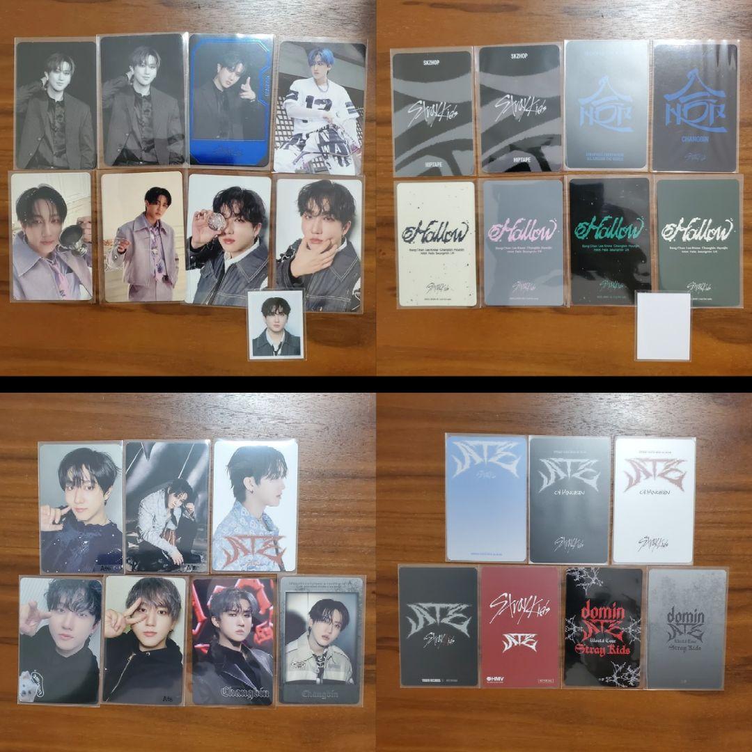 【Changbin】74点のおまとめ売り トレカ57枚、シール、缶バッジなど