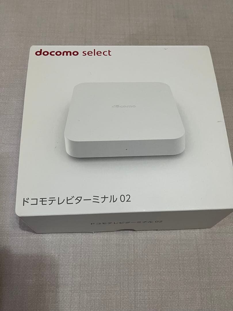 docomo TVターミナル02 TT02 未使用品 付属品完備 ドコモ