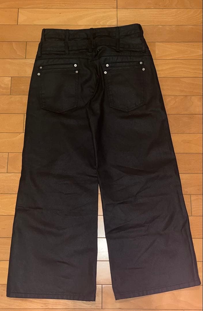 asapmode Waxed Stacked Pants 値下げ⭕️