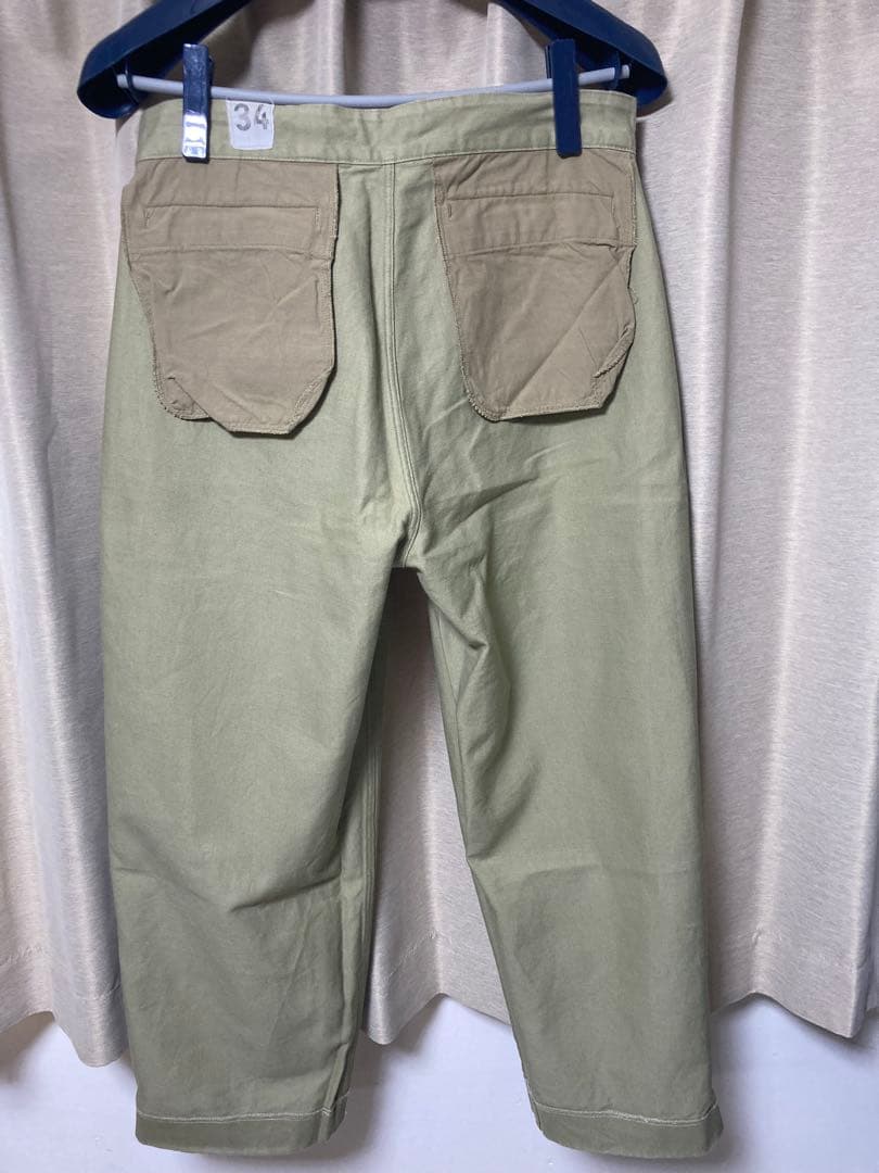 フランス軍　チノパン　m52 後期　ミリタリー　ヴィンテージ 古着