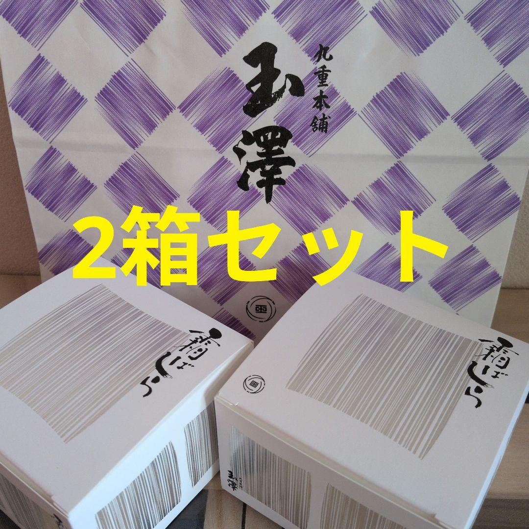 九重本舗玉澤 霜ばしら 霜柱 仙台銘菓 レア 40g×2缶 ショップ袋付き