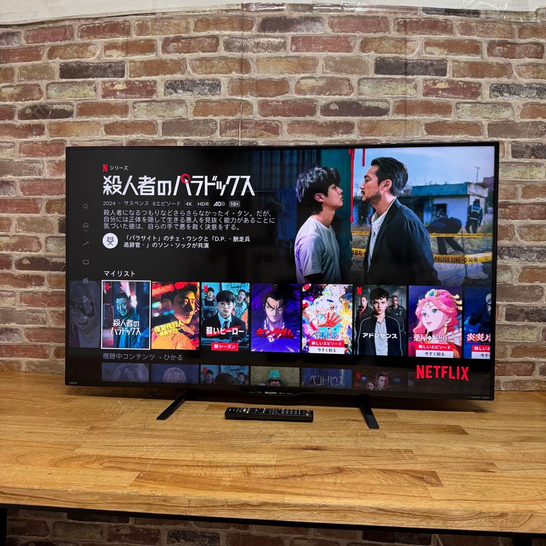 シャープ 50V型 液晶テレビ AQUOS LC-50W30 ネット動画視聴可