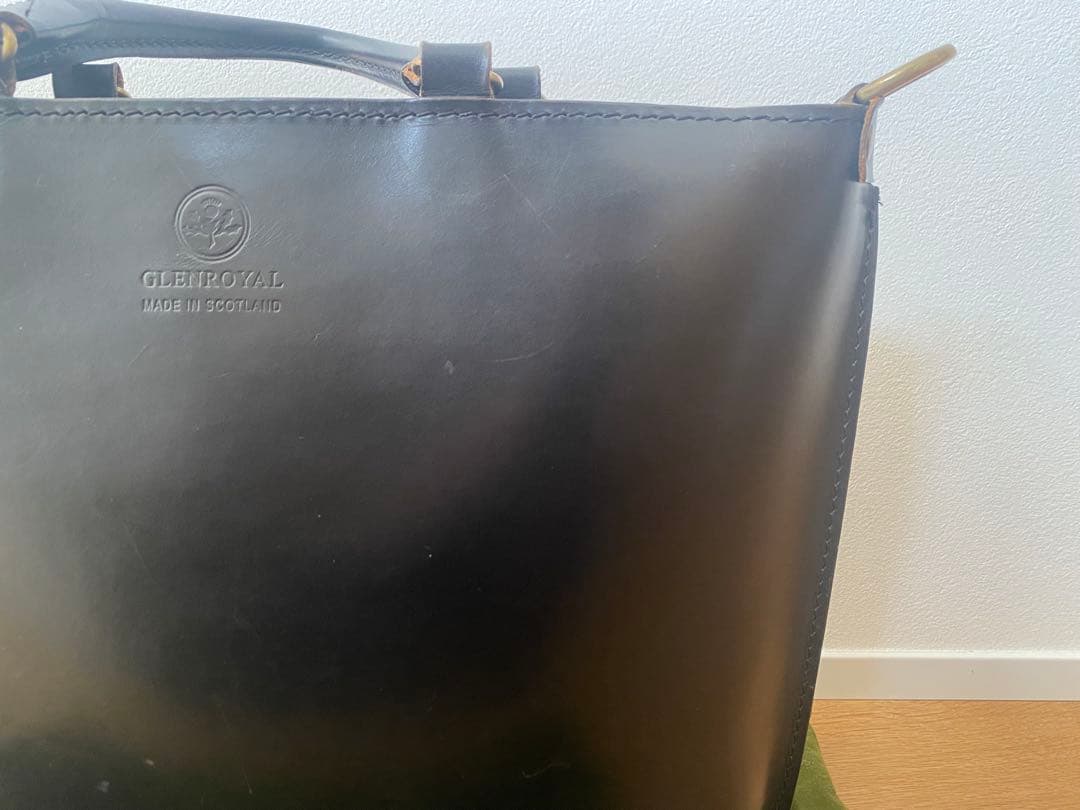 Glen ジップショルダートートバッグ