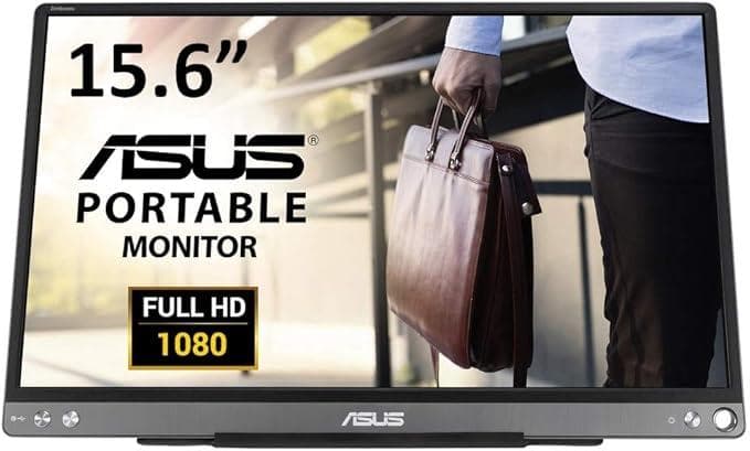 ASUS MB16ACE モバイルモニター モバイルディスプレイ 薄さ9mm