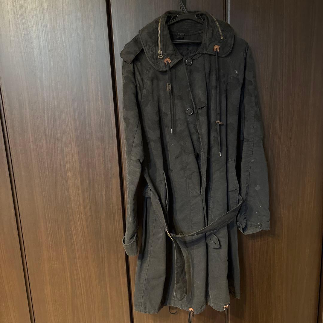 MIHARA YASUHIROミハラヤスヒロ　カモフラモッズコート mサイズ