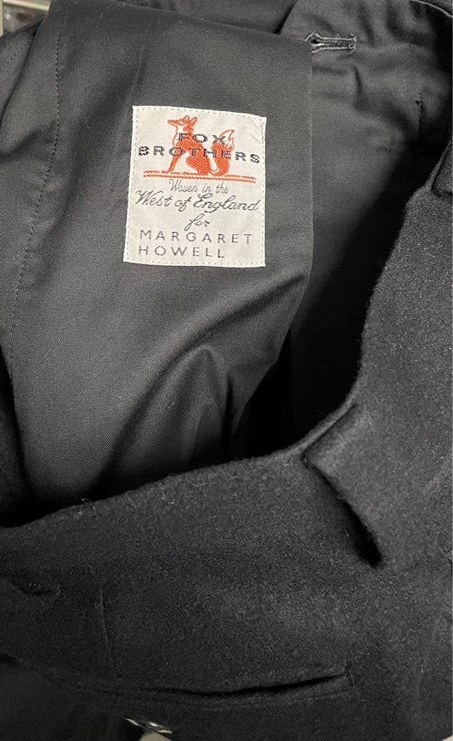 マーガレットハウエル×Fox BrothersウールスラックスM