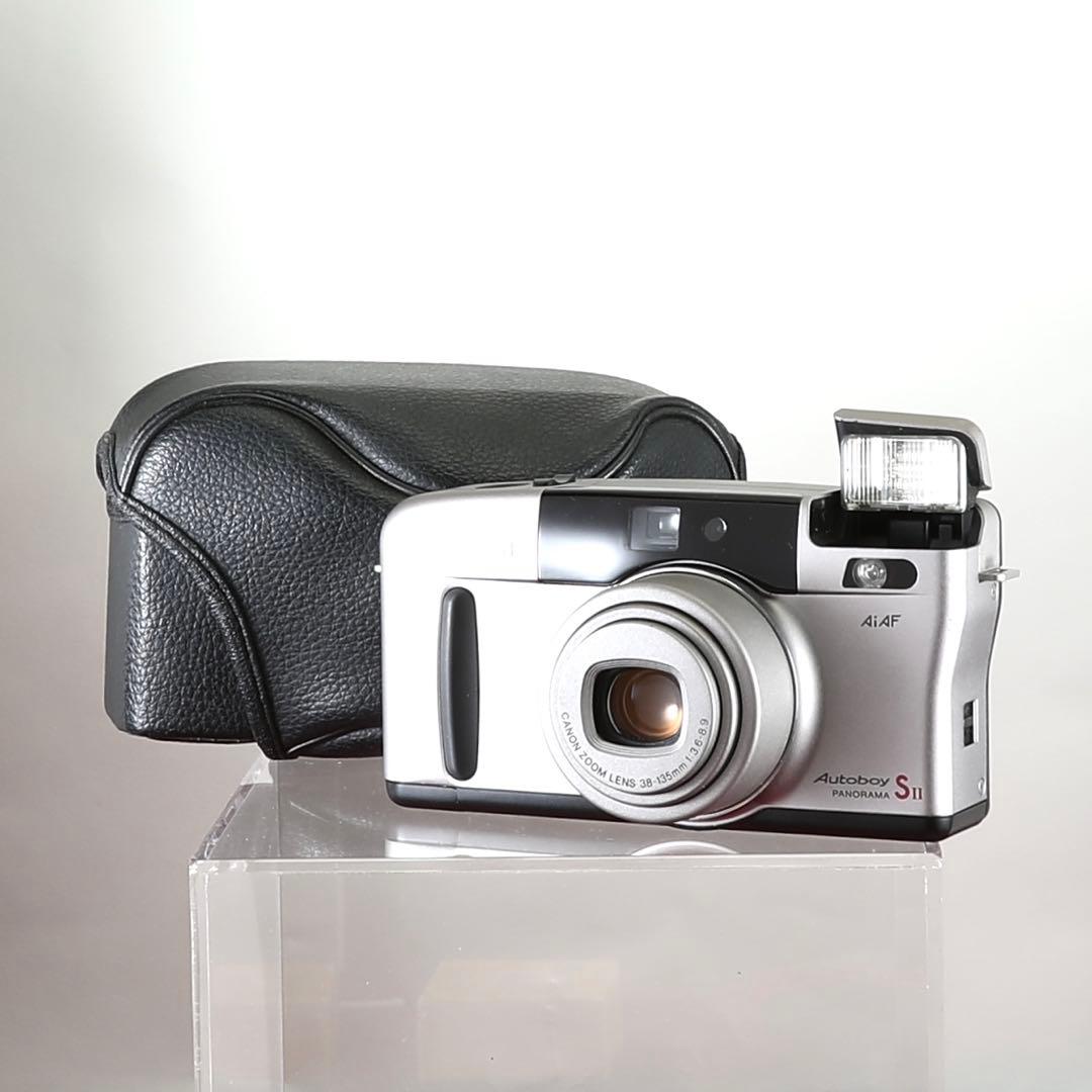 【完動品・外観美品】 Canon Autoboy SⅡ 状態良好な専用ケース付き