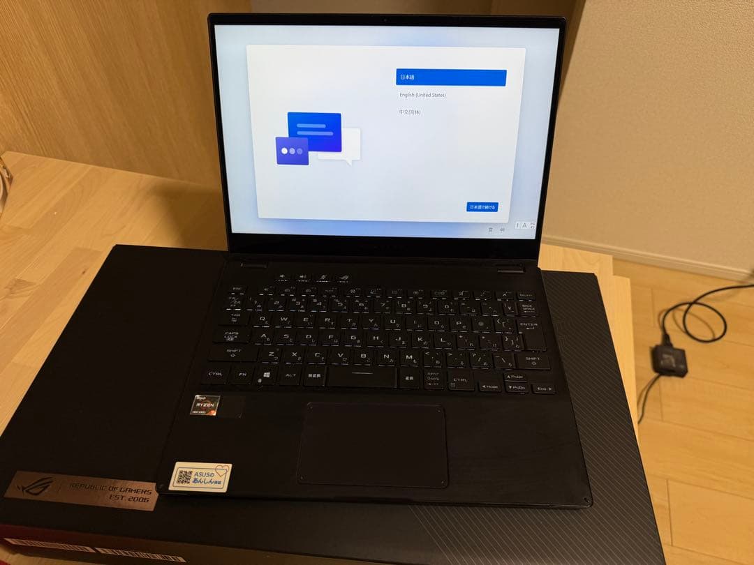 ASUS ゲーミングノートPC ROG Flow x13 GV301QE