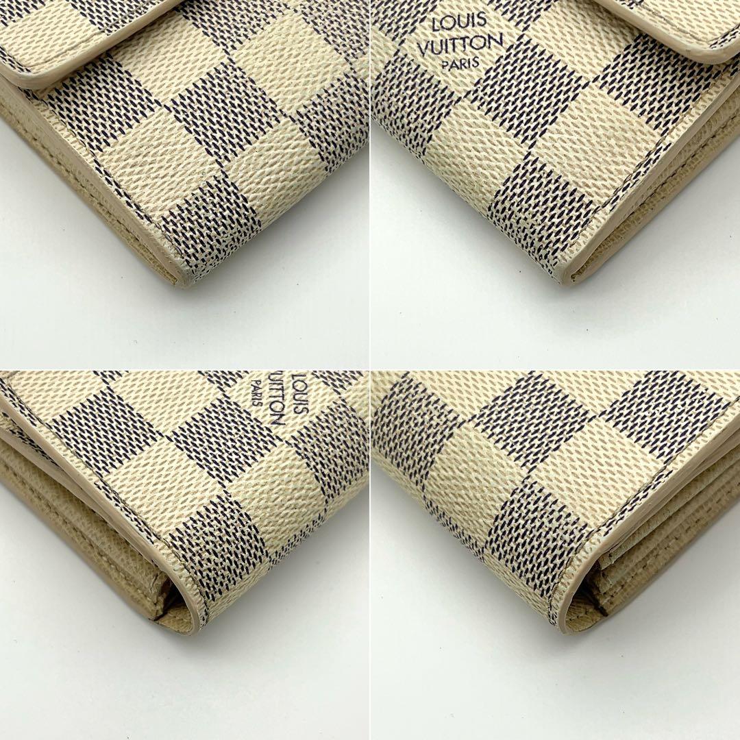 ルイヴィトン ダミエアズール 長財布 ポルトフォイユサラ 男女兼用