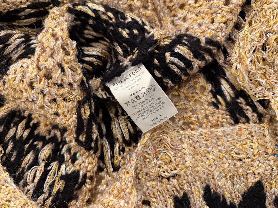い*う様 bed.j.w ford ニット24aw