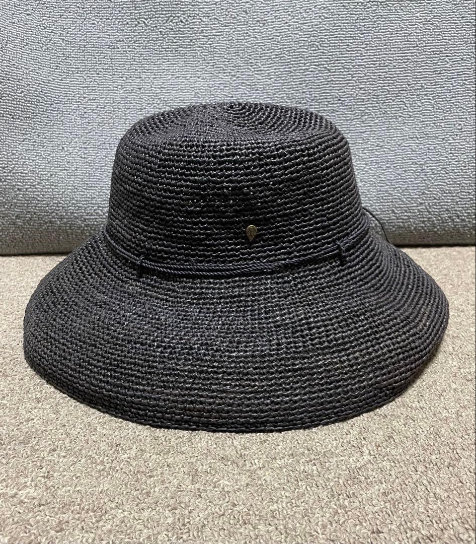 HELEN KAMINSKI ヘレンカミンスキー 麦わら帽子 ラフィア つばひろ