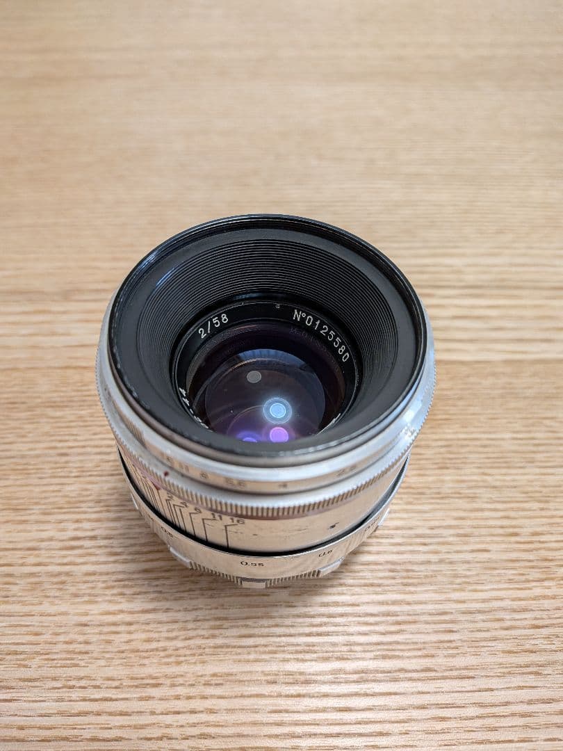 HELIOS ヘリオス 58mm f/2 13枚羽