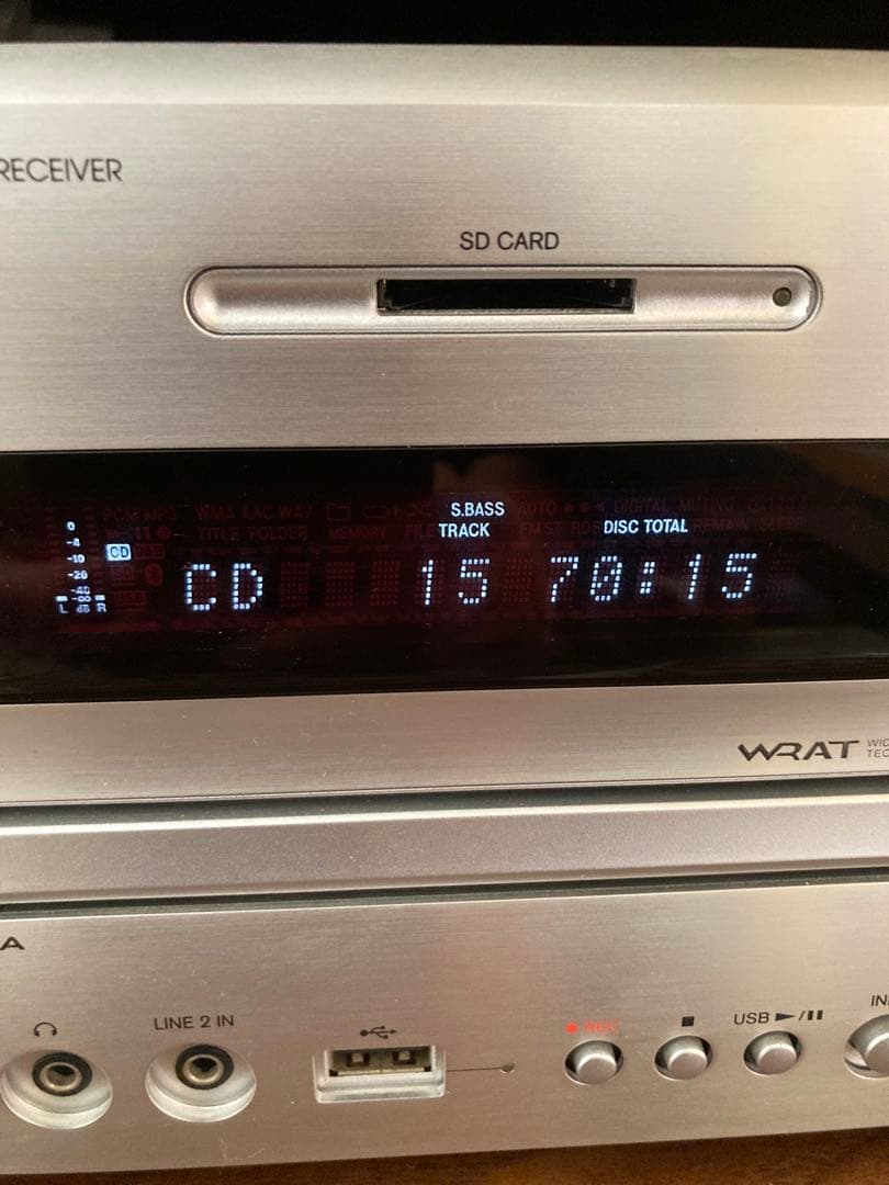 ONKYO オンキョー　上位機種、NFR-9 メンテナンス品