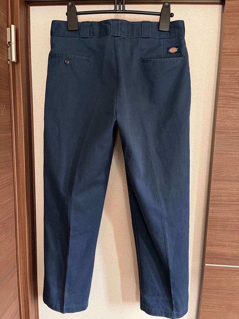 90s USA Dickies 874 W36 Navy ワークパンツ 米国製