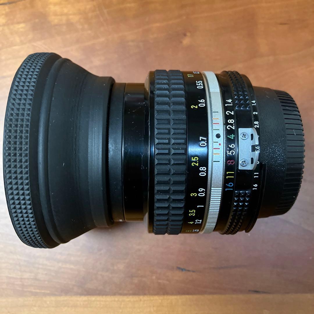 Nikon ニコン Nikkor 50mm 1:1.4 フード付き