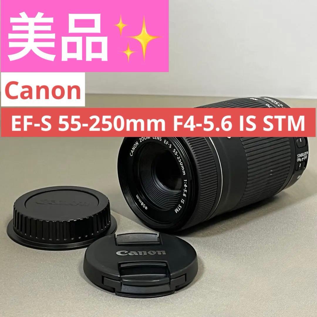 【美品】Canon EF-S 55-250mm IS STM