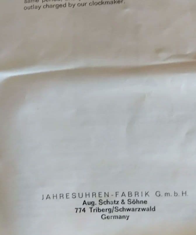 ドイツ製アンティーク置き時計