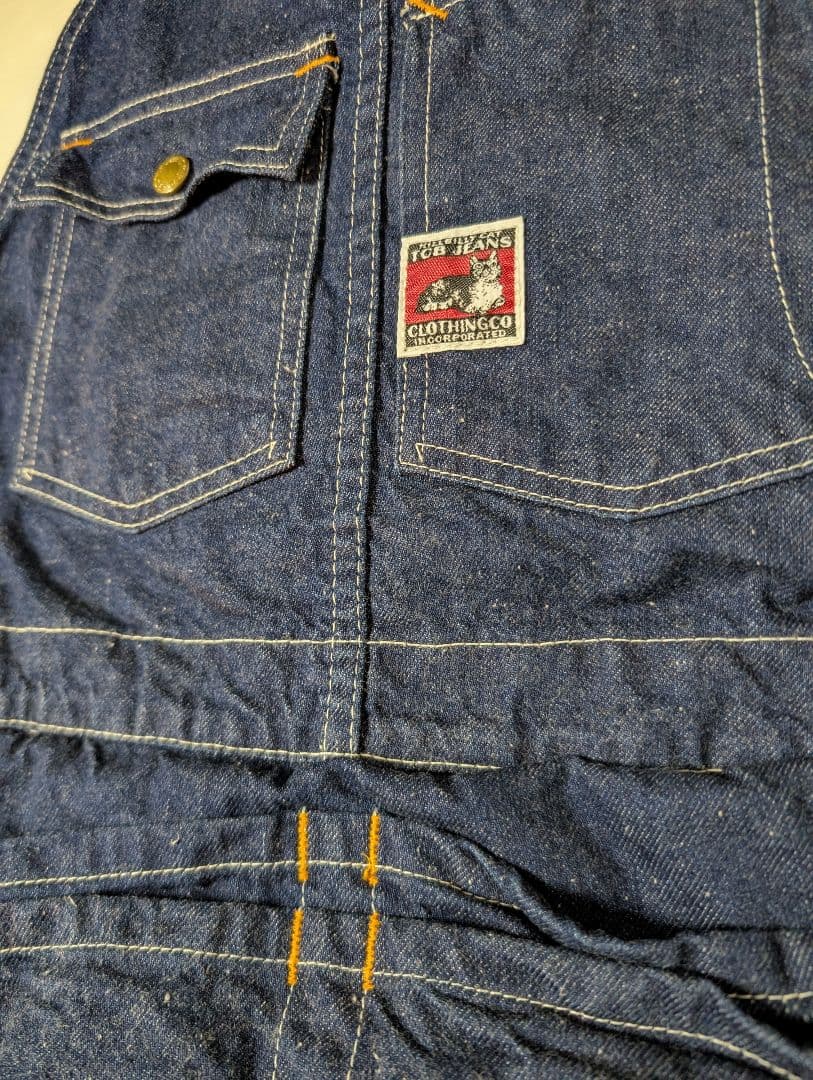 tcbジーンズ handyman pants denim