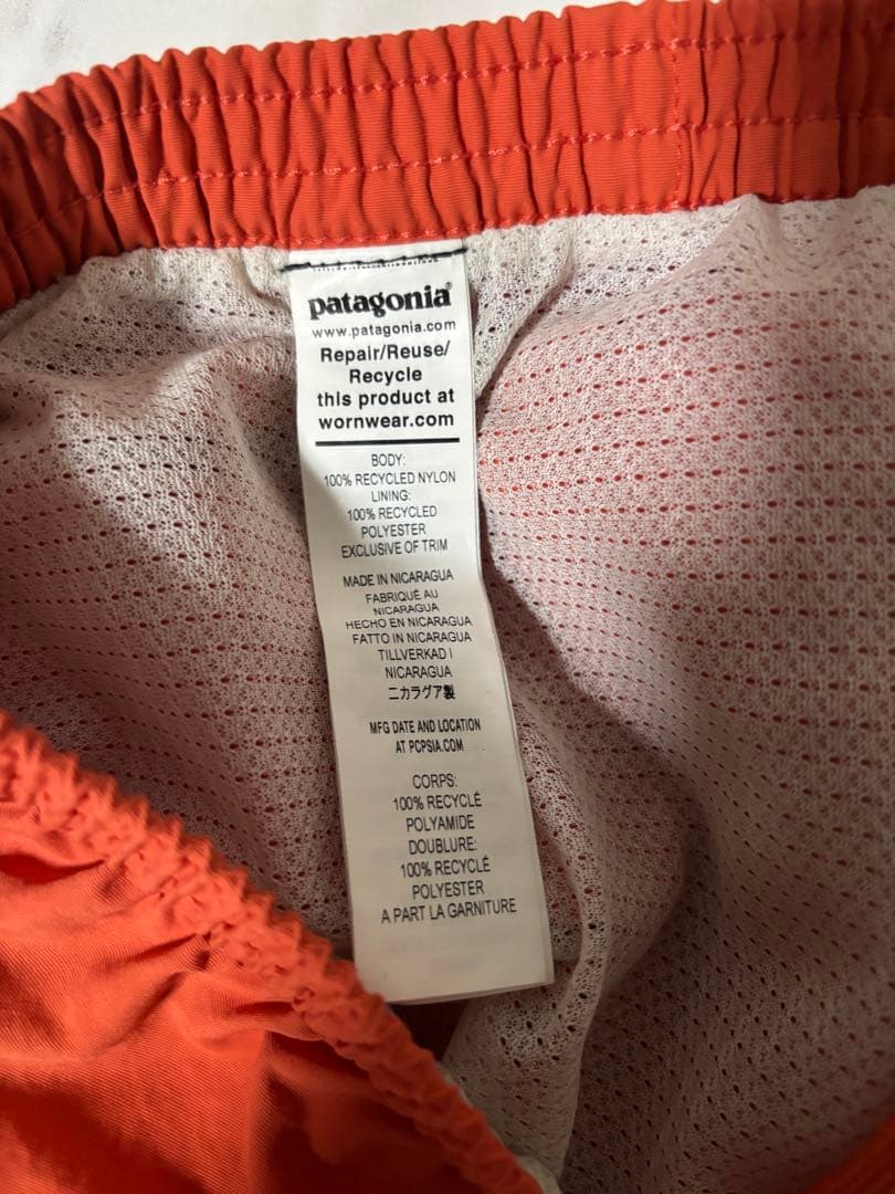 パタゴニア メンズ バギーズショーツ 5インチ　PIMR 24年モデル