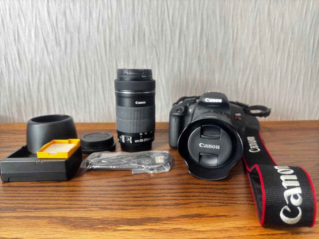 【美品】Canon EOS kiss X7i 望遠レンズセット