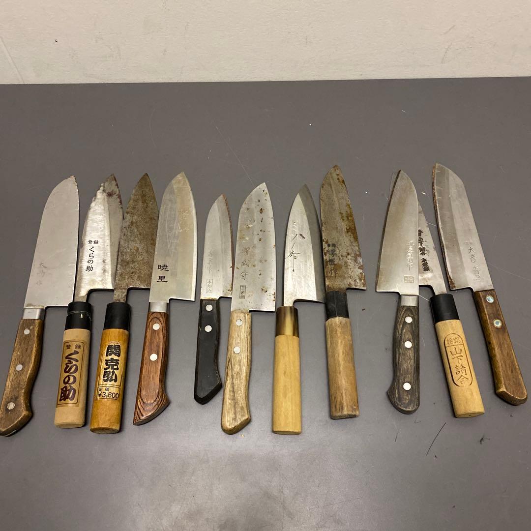 まとめ売り　出刃包丁　刺身包丁