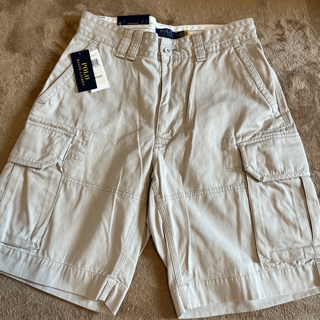 POLO ベージュ カーゴショートパンツ ウエスト 30