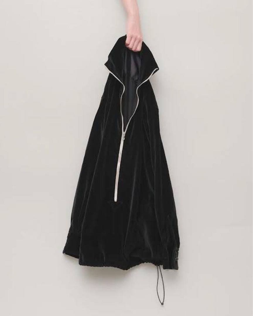 トップス barbell object velveteen pullover top