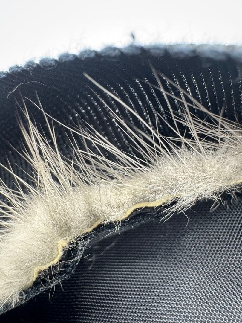 もふもふ　製　ミンク　リアルファー　ベレー帽