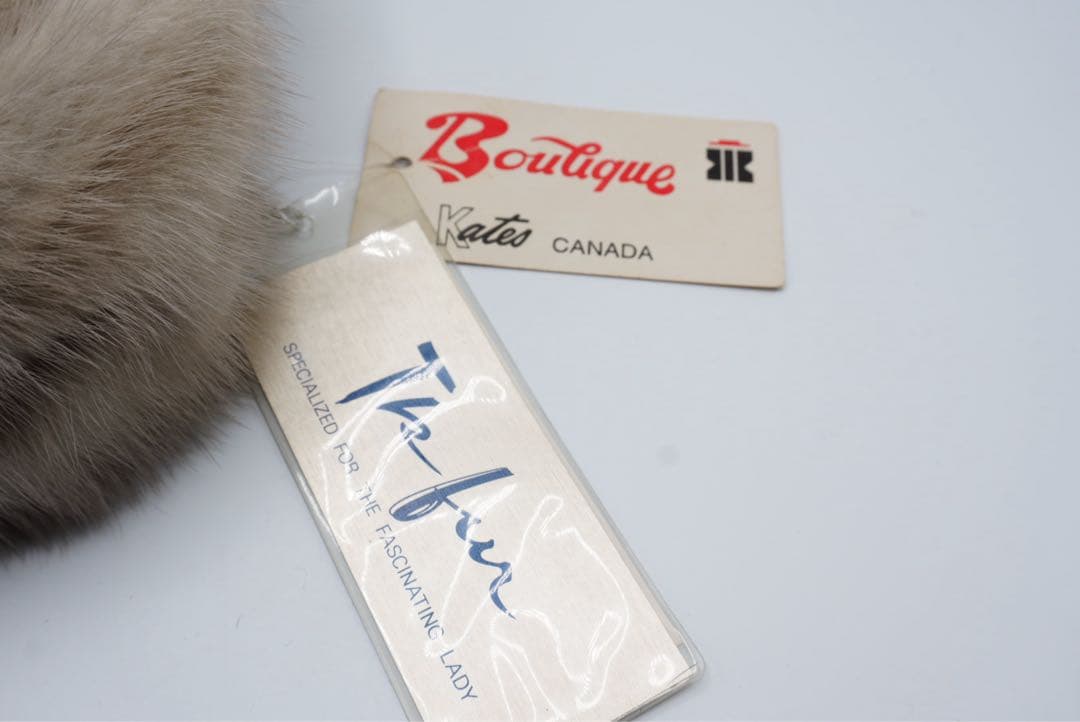 もふもふ　製　ミンク　リアルファー　ベレー帽