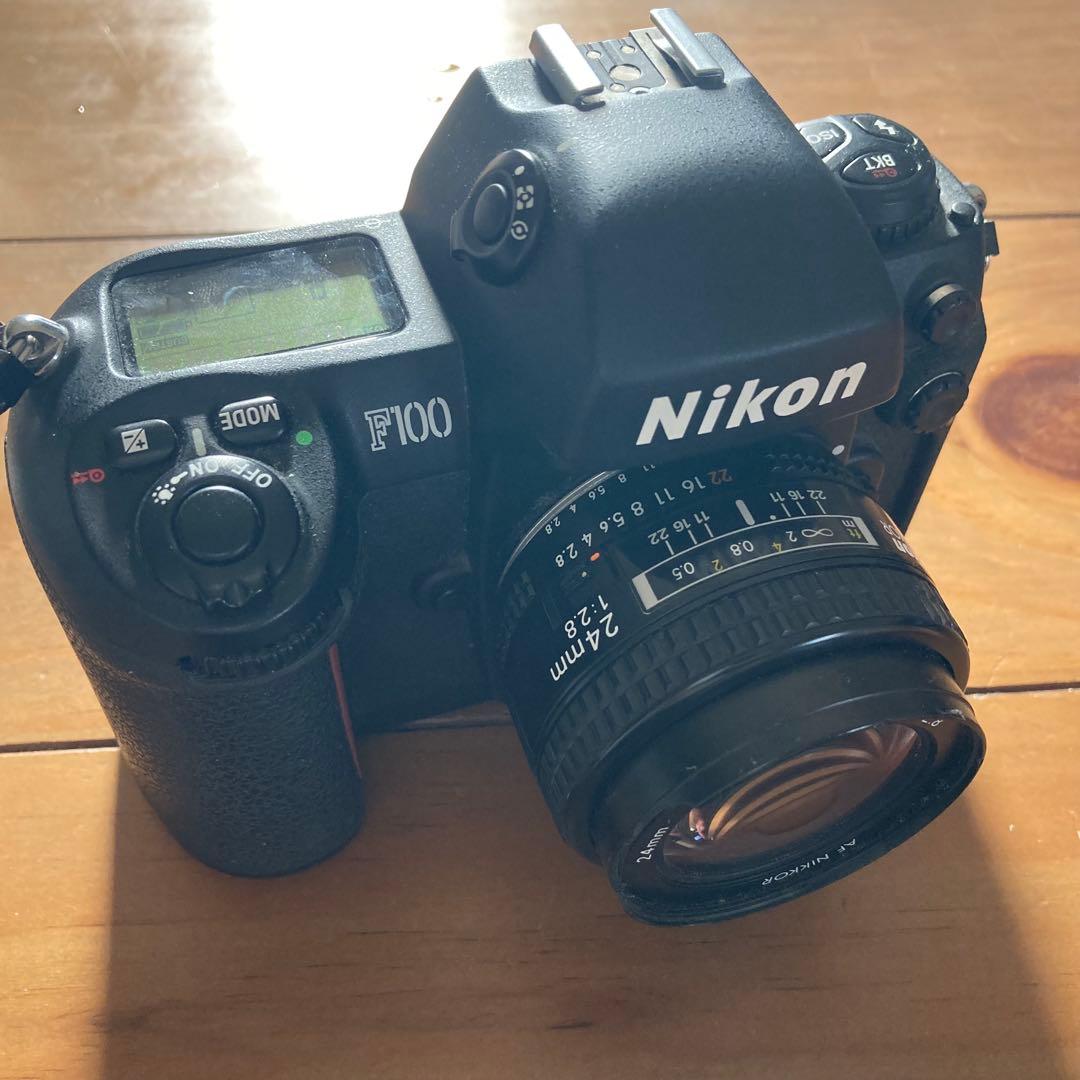 NIKON F100 フィルムカメラ 一眼レフ（新品電池BOX）
