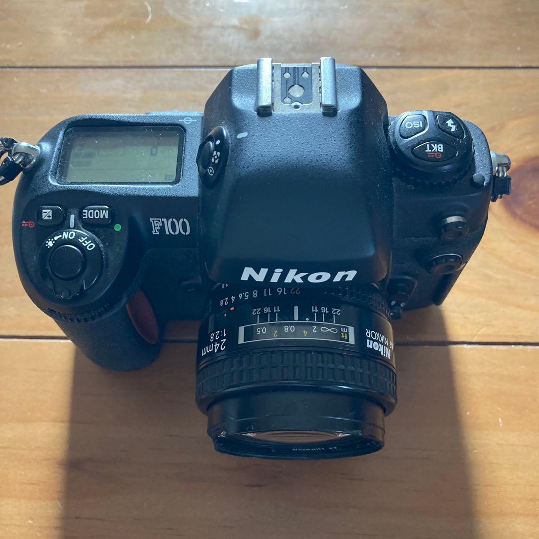 NIKON F100 フィルムカメラ 一眼レフ（新品電池BOX）