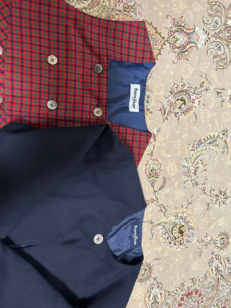 ファミリア　ボレロ　ジャンパースカート　スーツ　セット　120