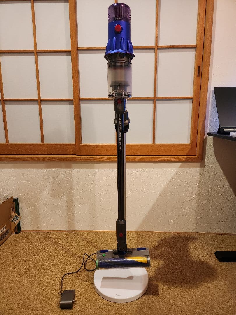 最終値下げ dyson V12 detect slim Fluffy スタンド付
