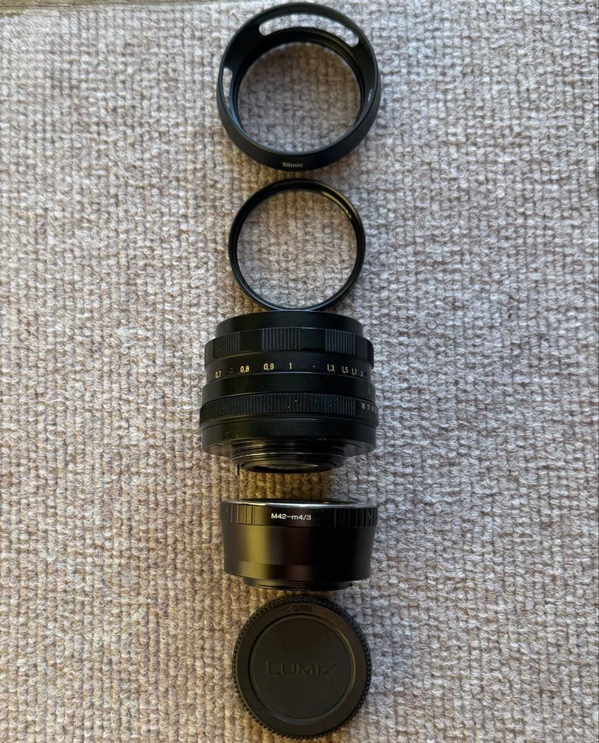 Helios-44M 58mm F2 オールドレンズ アダプター 他フルセット