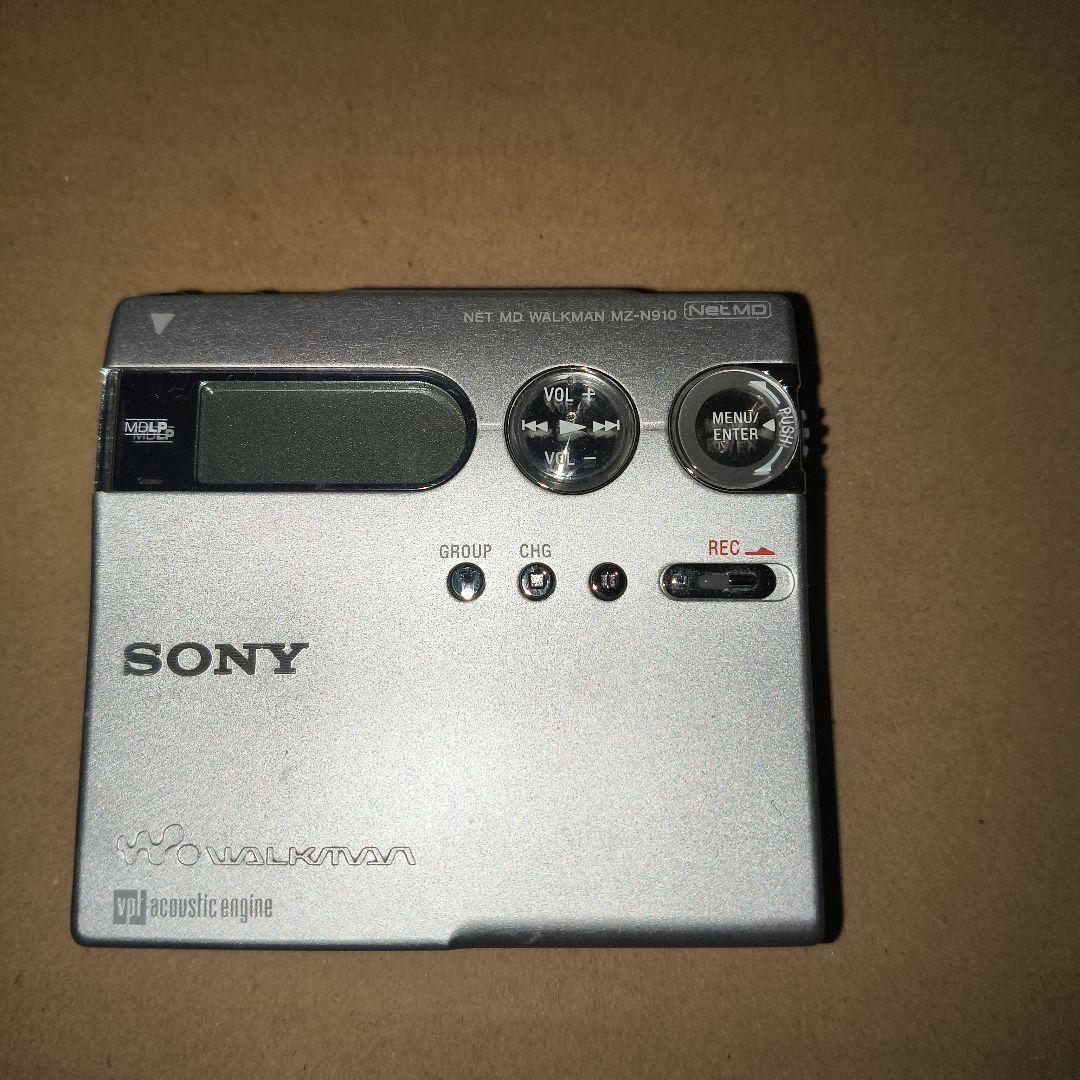SONY MZ-N910 ポータブルMDプレーヤー