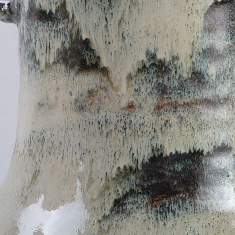 北大路魯山人作　美濃唐津焼　水指　黒田陶々庵極め箱　M　9535A