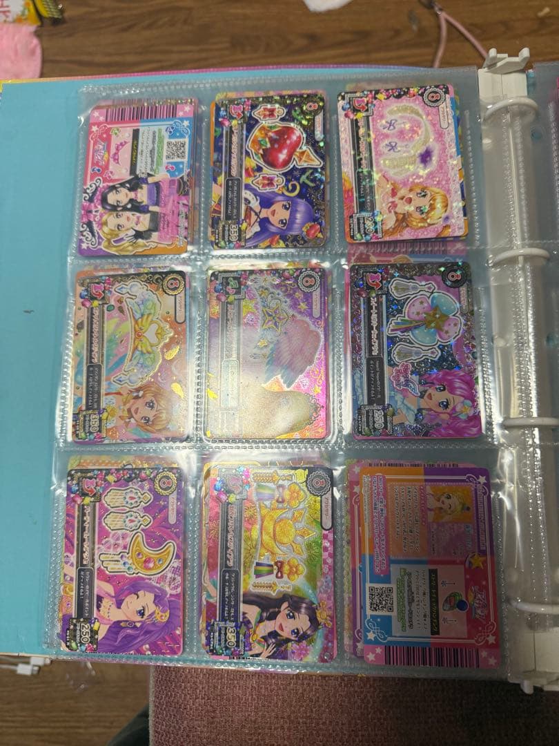 d*9様 アイカツカードまとめ売り バインダー付き