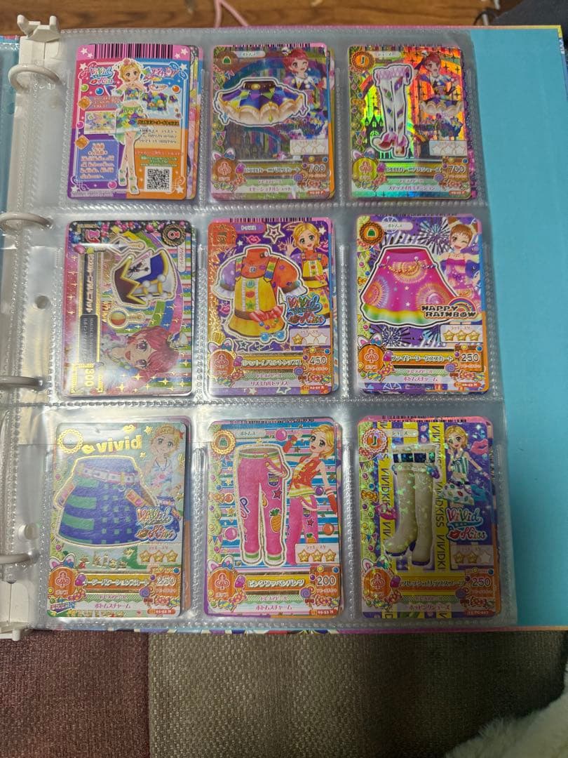 d*9様 アイカツカードまとめ売り バインダー付き