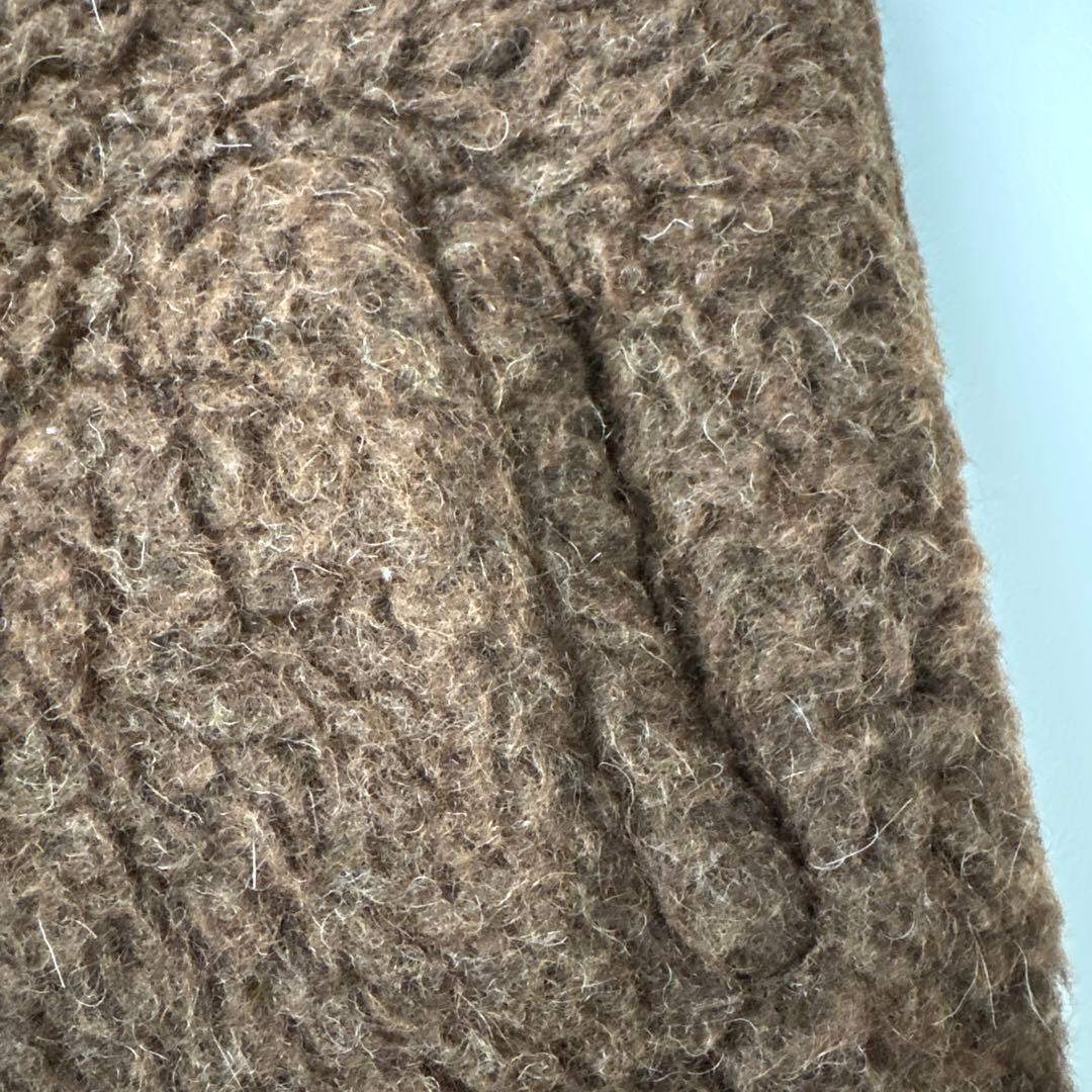 美品　COLDBREAKER RELUME ボア　ロングベスト　ボアジャケット