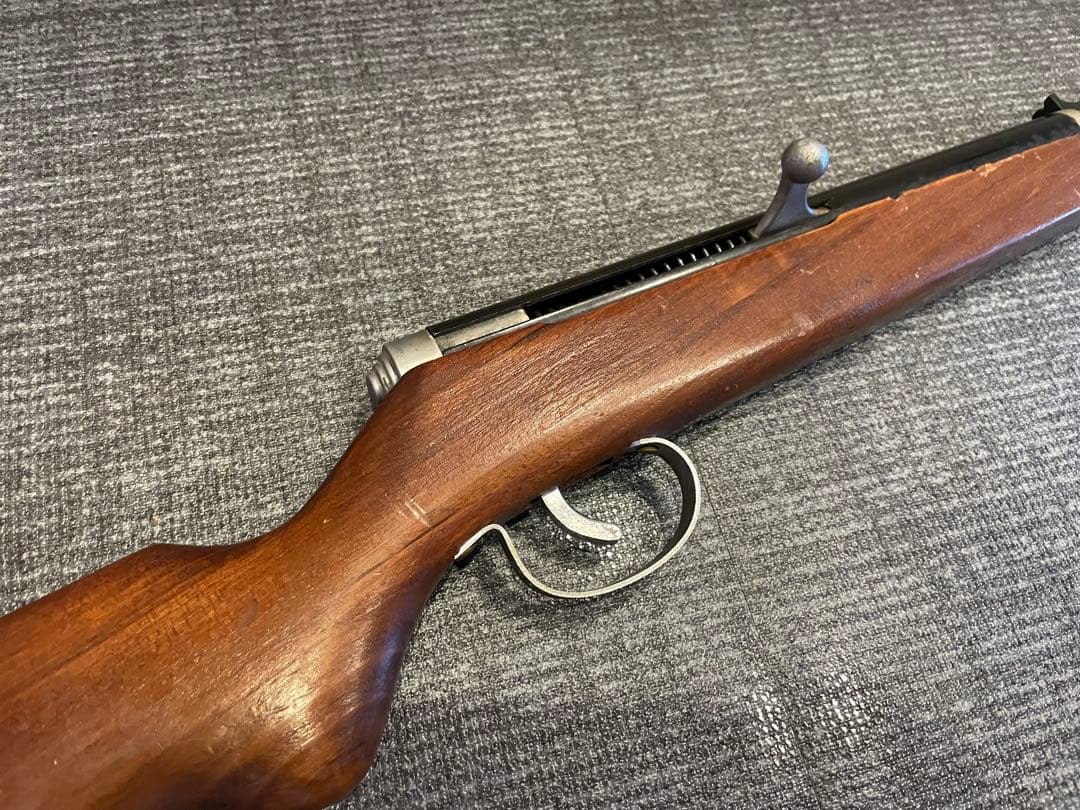 BS-52 木製 つづみ弾式 射的銃 木製 玩具 昭和レトロ ジャンク 縁日