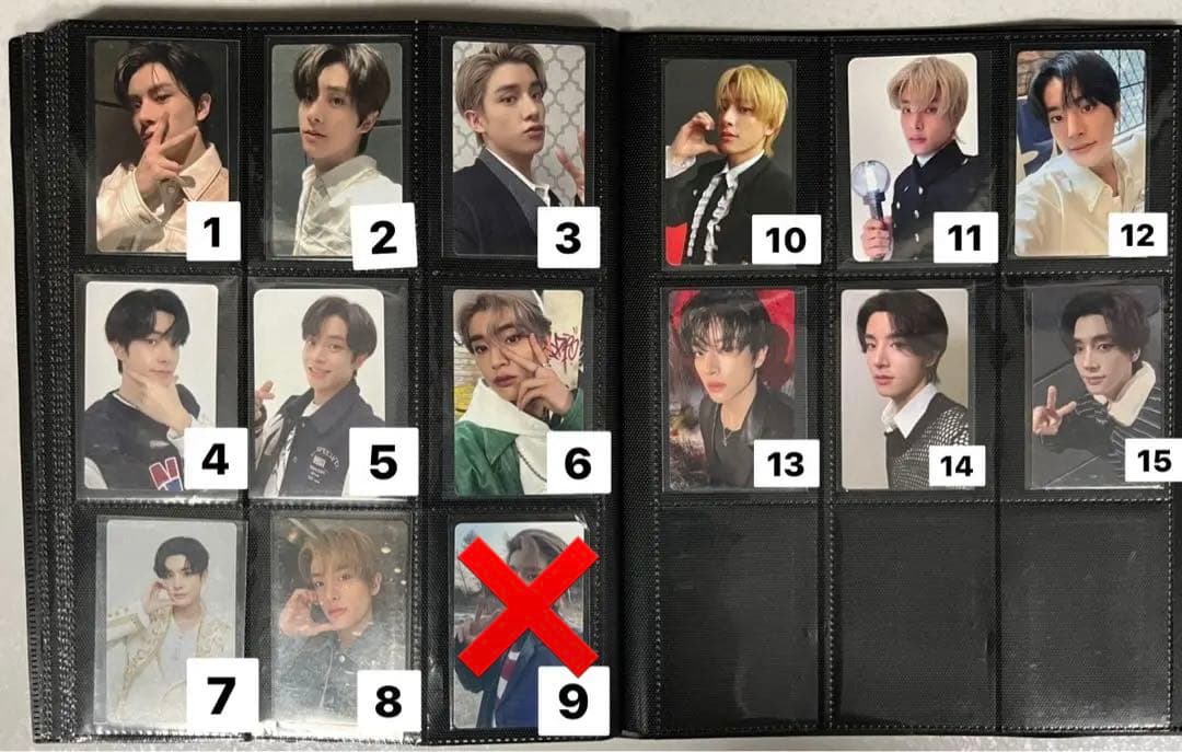 ENHYPEN ジェイク イベント アンケート トレカ